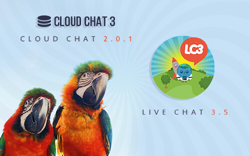 CloudChat 3 and LiveChat 3