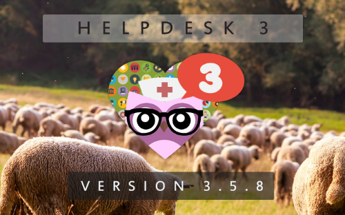 HelpDesk 3 - Version 3.5.8