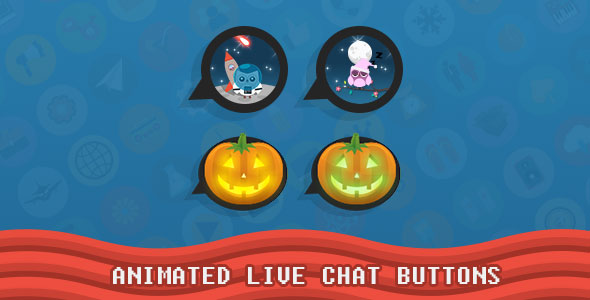 Animated Chat Buttons