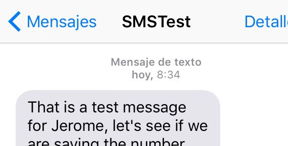 SMS Script