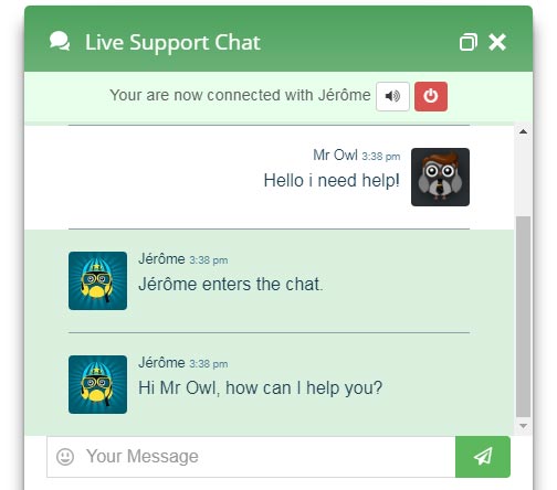 Live Chat 3 - Support and Chat System - JAKWEB Live Support Chat ...